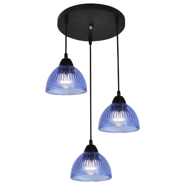 Подвесная люстра Wedo Light Dzhenis WD4004/3P-BK-BL