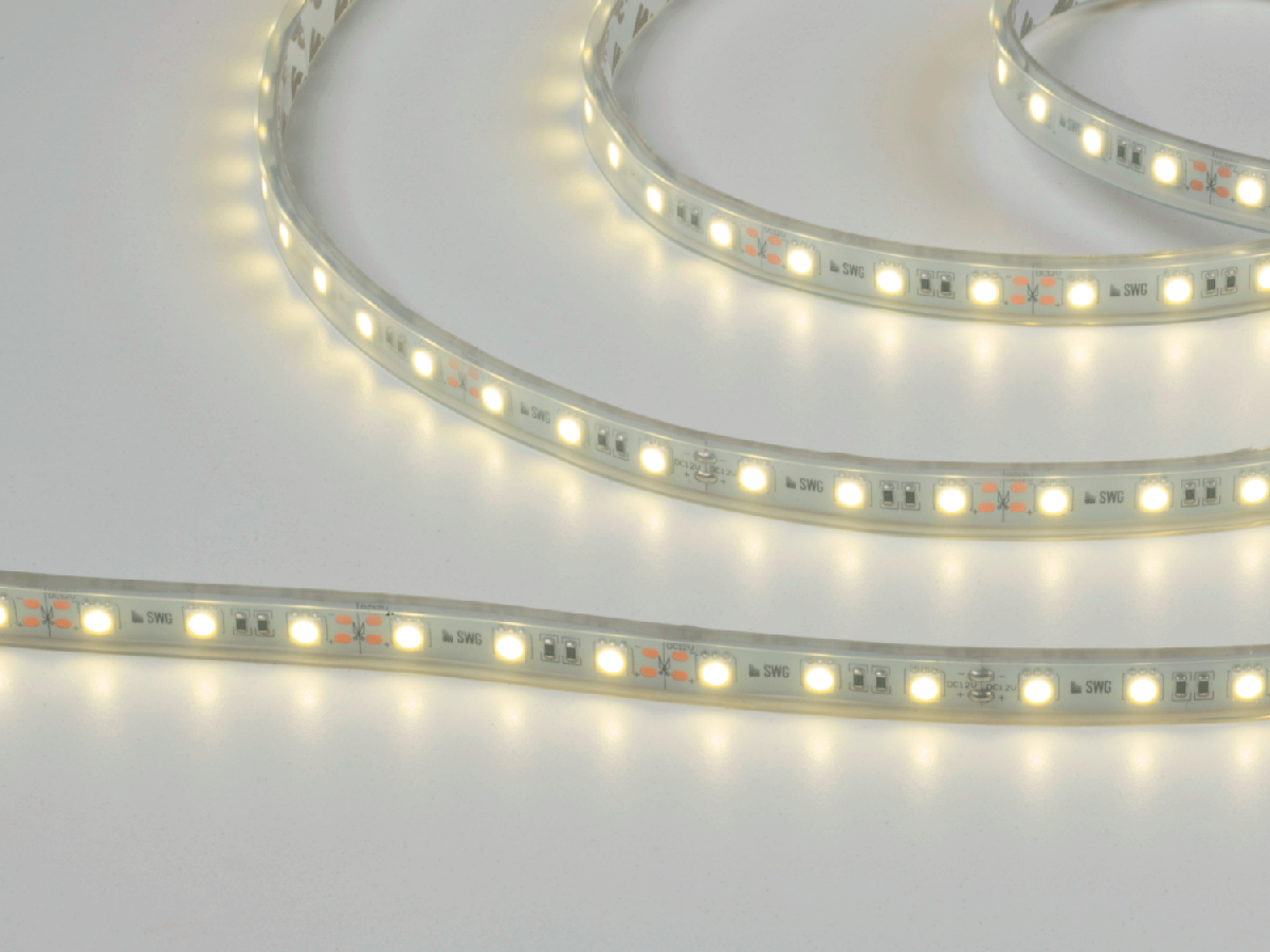 Светодиодная лента SWG Standard 5050 5м IP66 SWG560-12-14.4-NW-66-M 00-00014782
