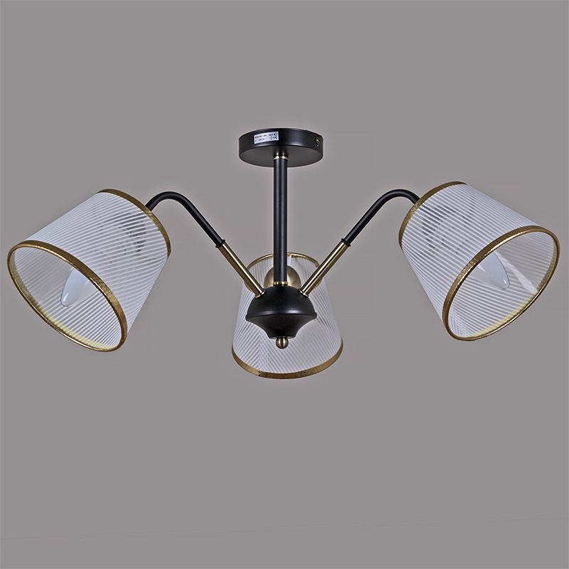 Люстра на штанге Illumico IL0344-3CSQ-79 BK AB