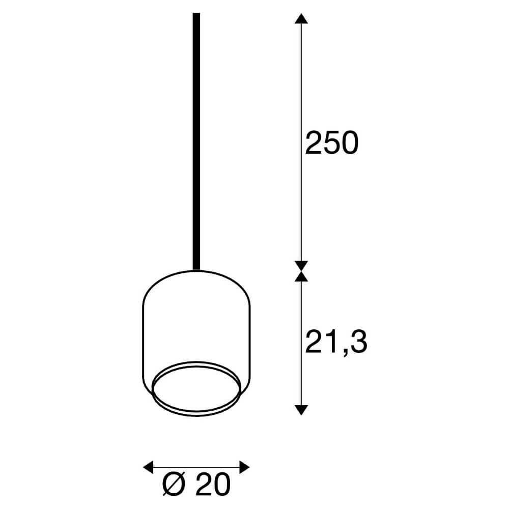 Подвесной светильник SLV Pantilo 1003004