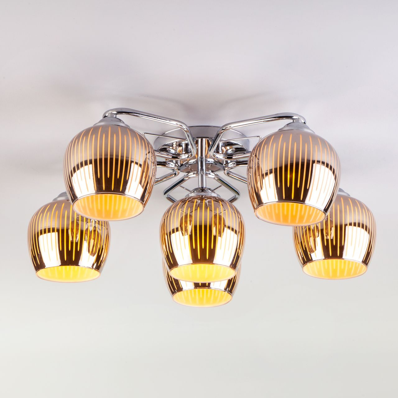 Потолочная люстра Eurosvet Jesse 30161/6 хром