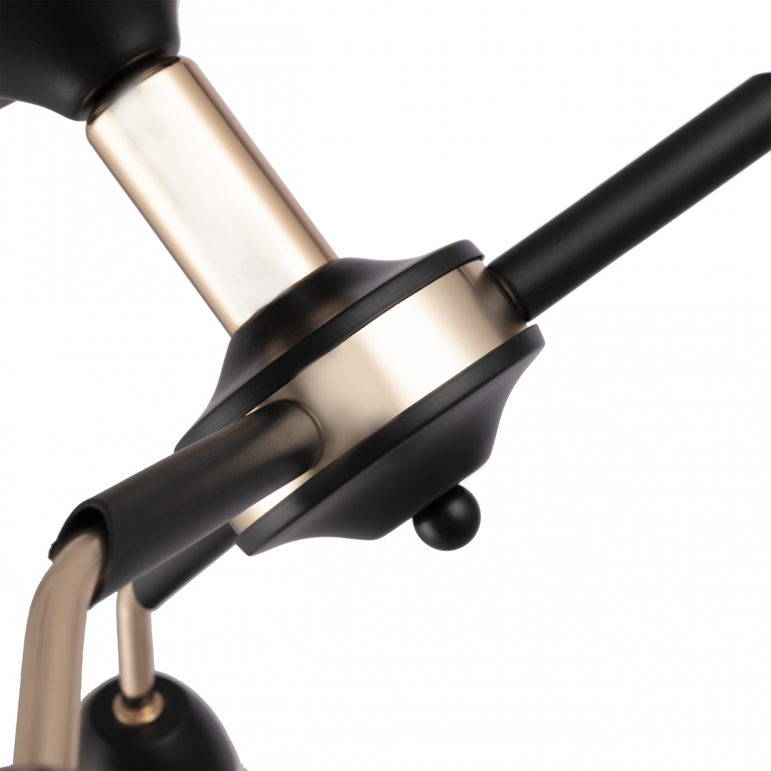 Люстра на штанге Arte Milano Napoli 324108/3 BK+FG