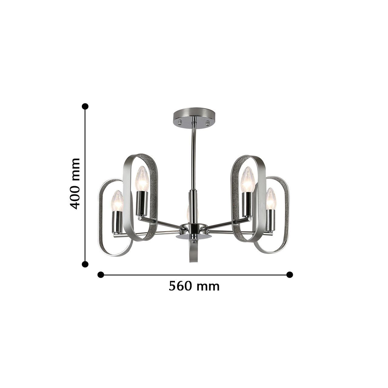 Потолочная люстра F-Promo Scintillans 2482-5P