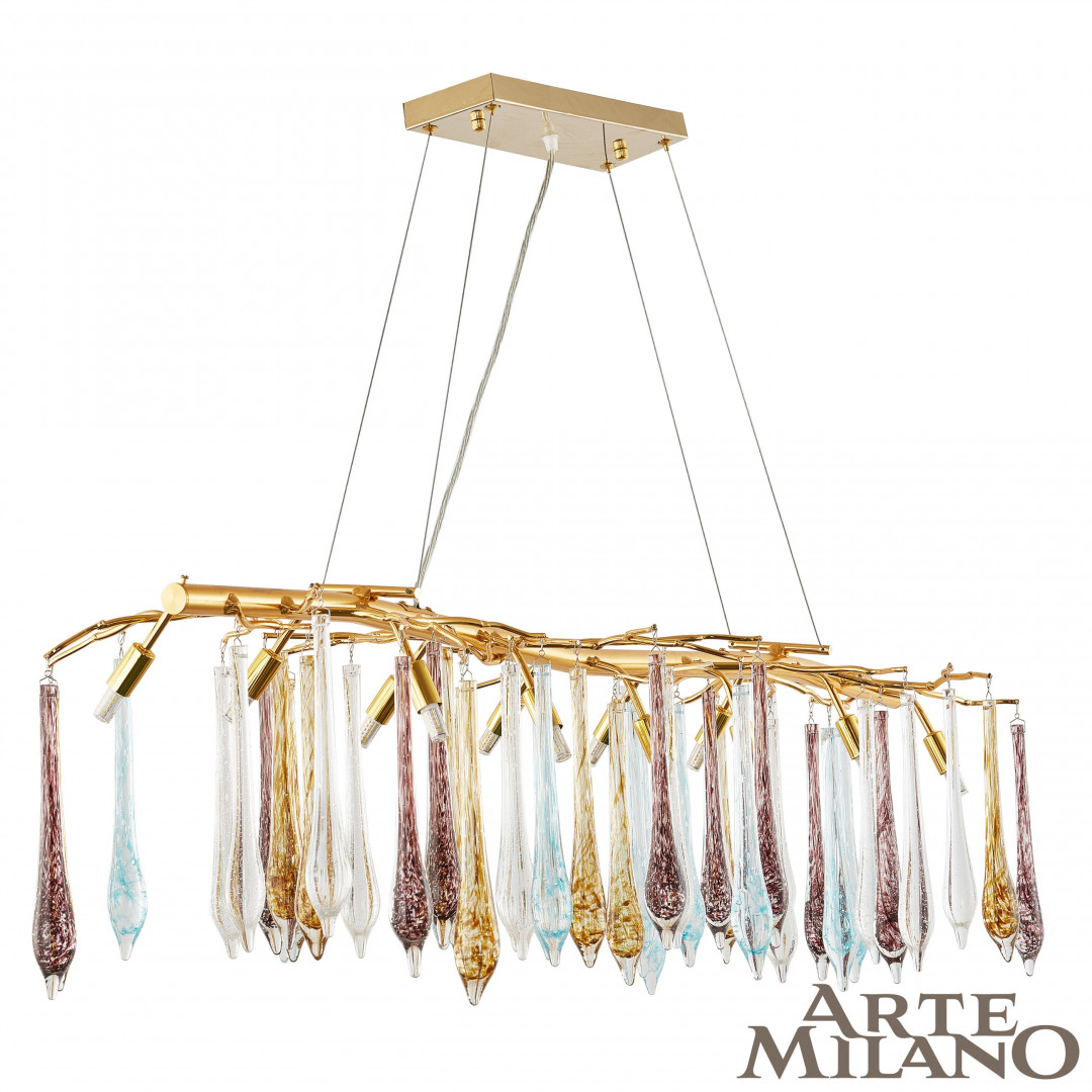 Подвесная люстра Arte Milano 500.L1200.W500.H350.G9.8 G