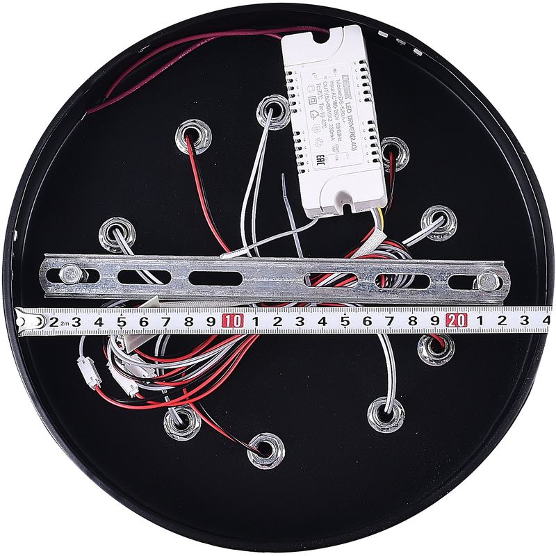 Потолочная люстра Natali Kovaltseva Hugo INNOVATION STYLE 83030 BLACK