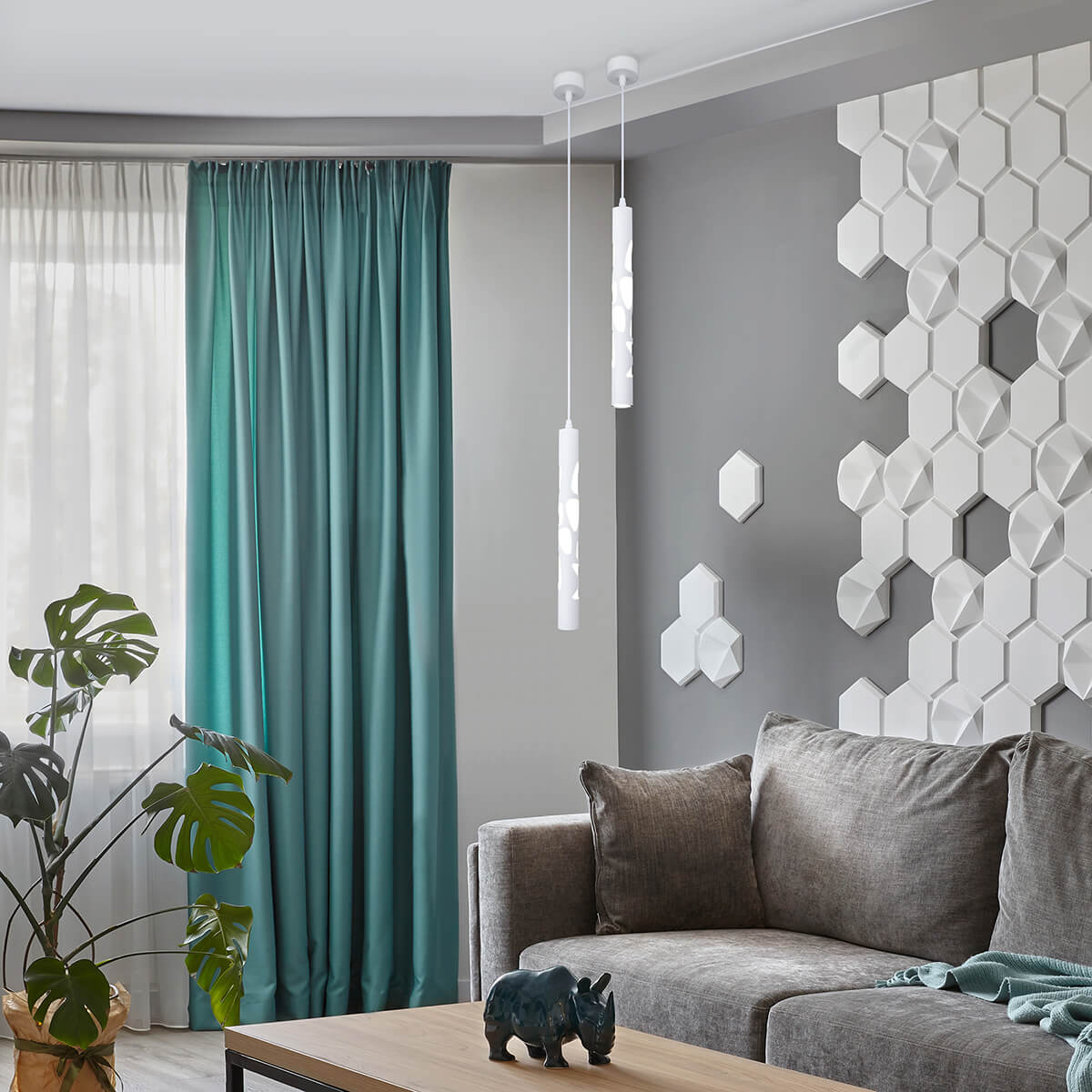 Подвесной светодиодный светильник Elektrostandard DLR037 12W 4200K белый матовый 4690389138553