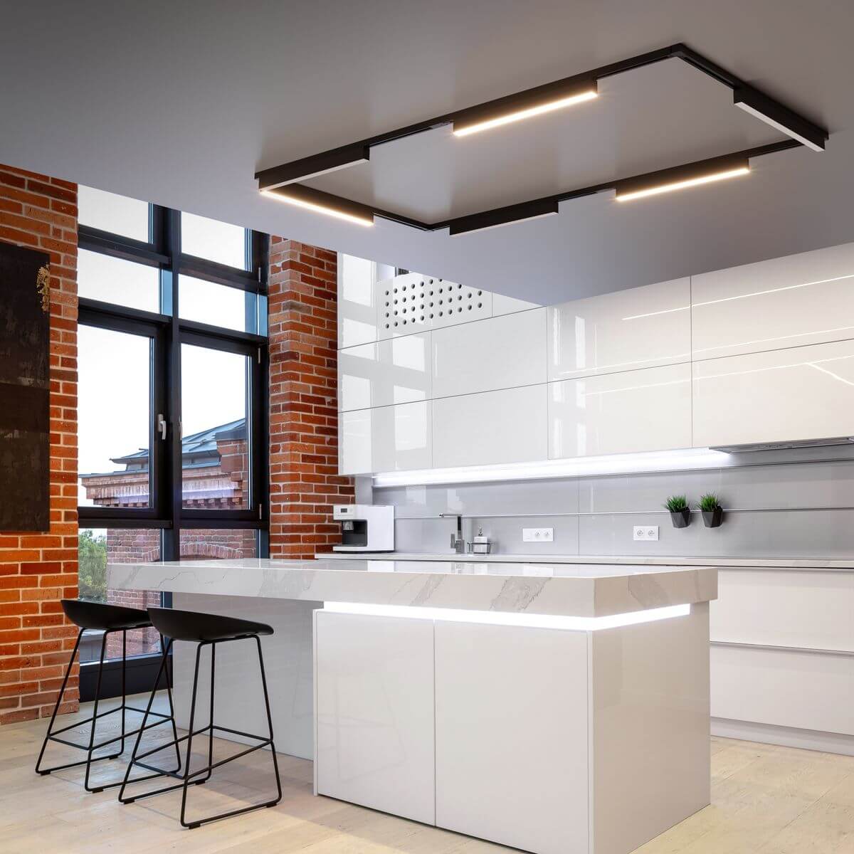 Трековый светильник Elektrostandard X-Line черный матовый 4690389161568