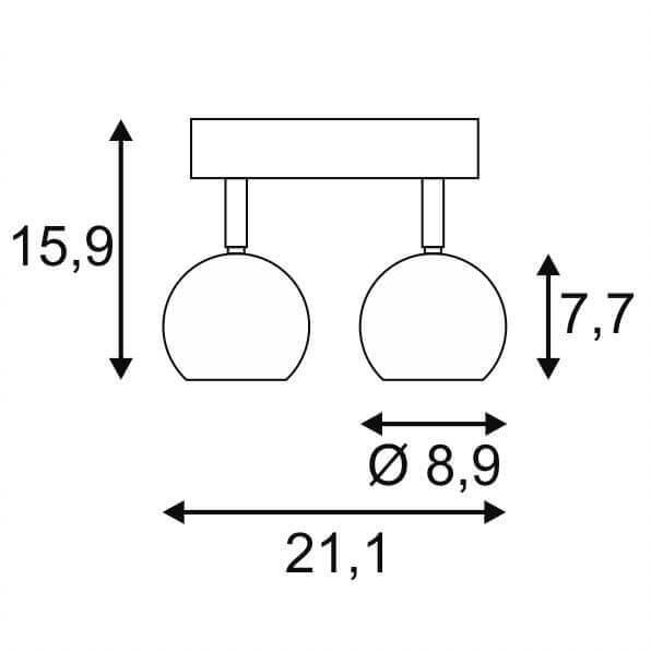 Спот SLV Light Eye 2 GU10 149079