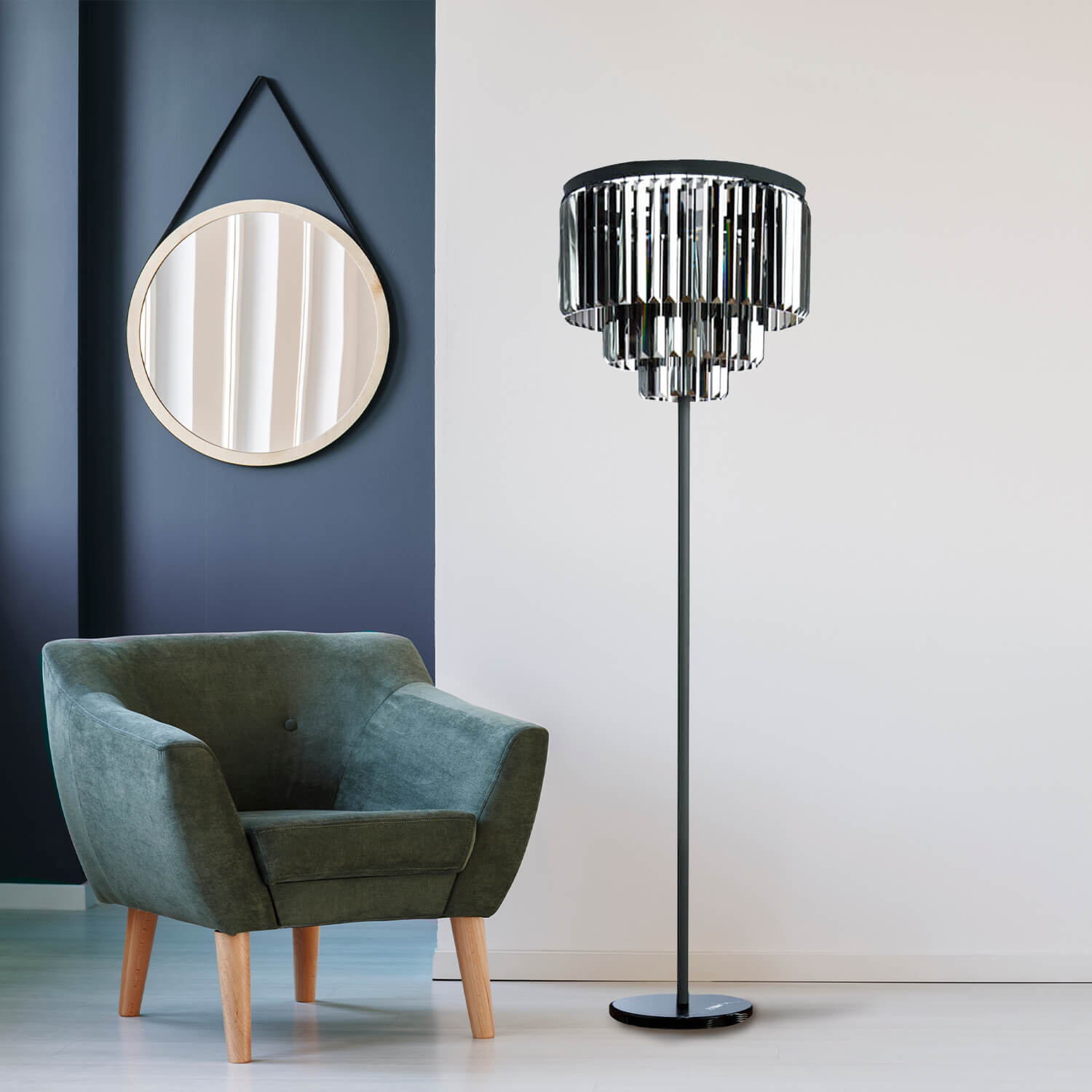 Торшер Divinare Nova 3002/05 PN-6