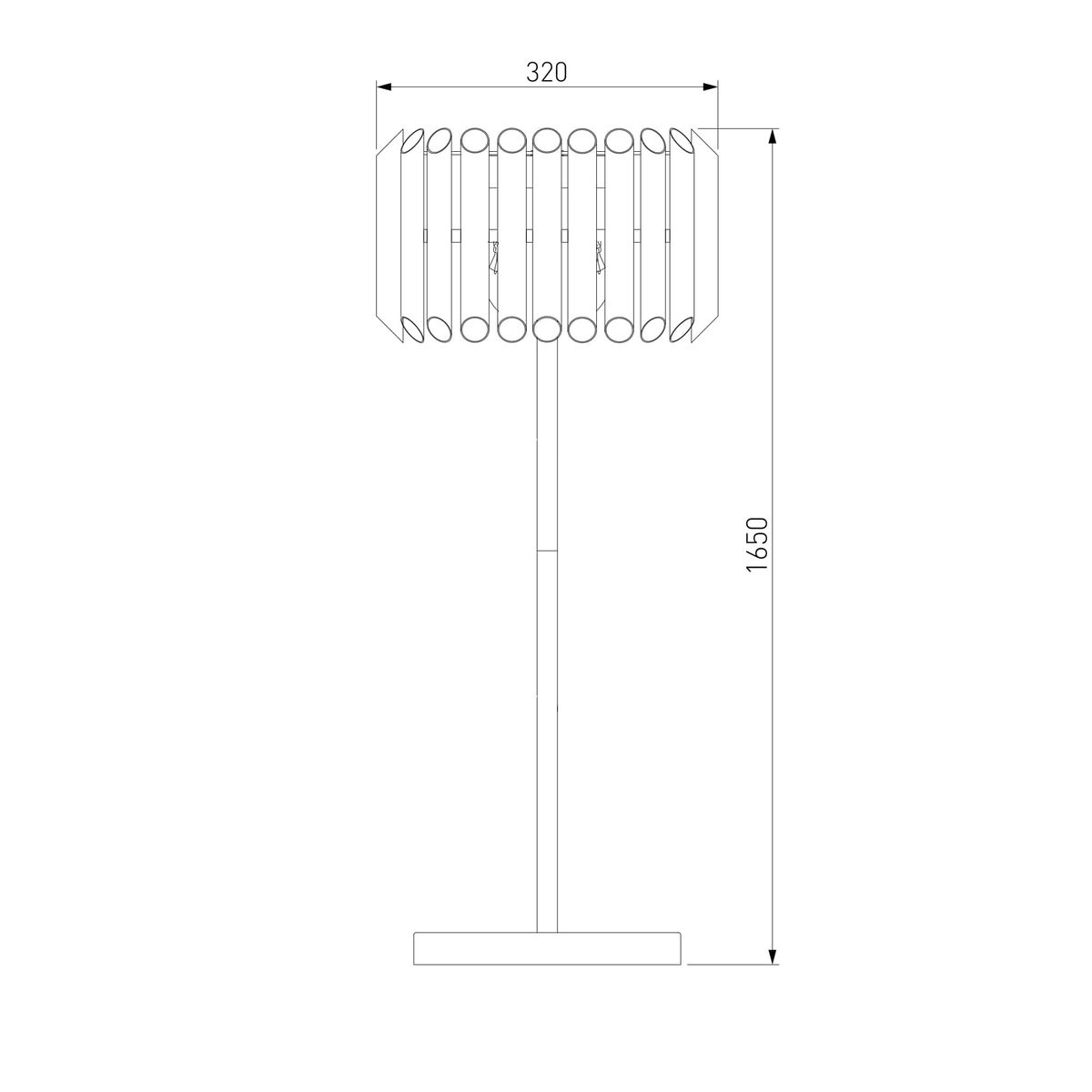 Торшер Bogates Castellie 01107/4