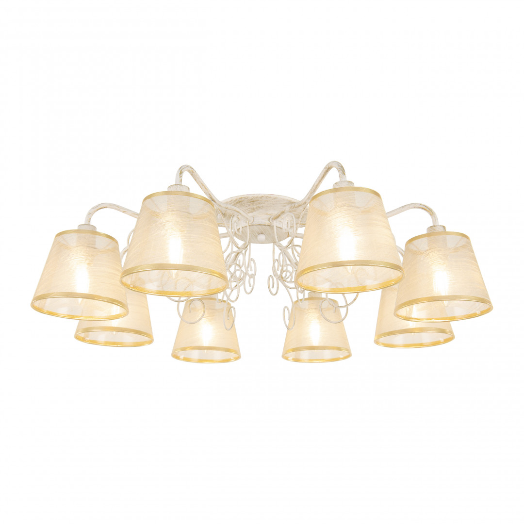 Потолочная люстра Arte Milano 341120/8 WT+G УЦ