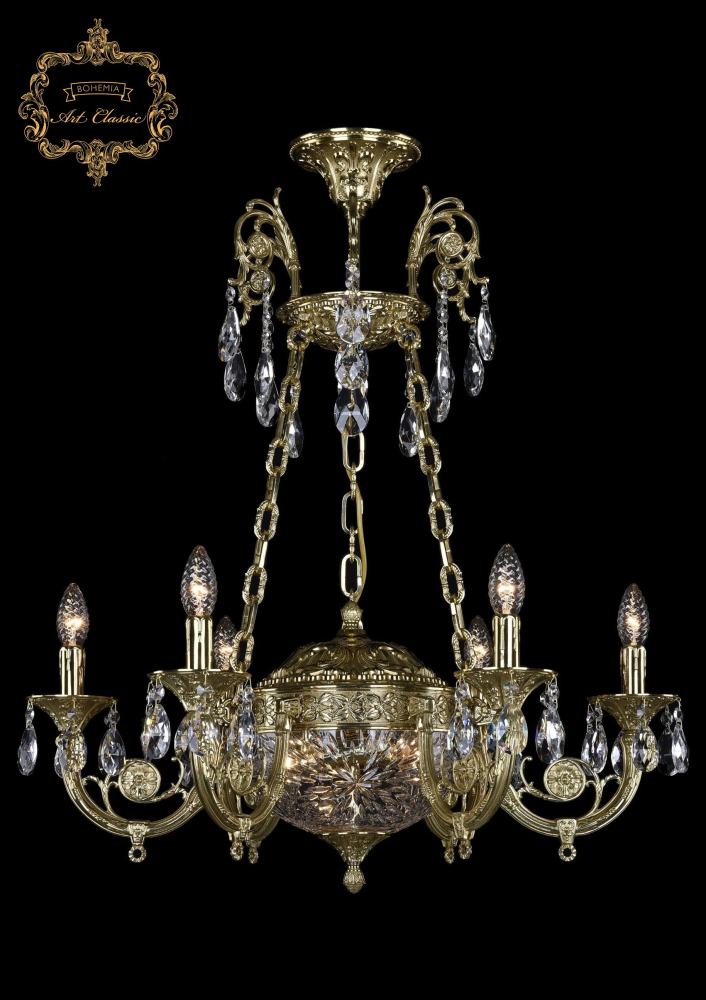 Подвесная люстра Art Classic 31.44.6.KR175SP.250IT.G.Sp.Clear.1A