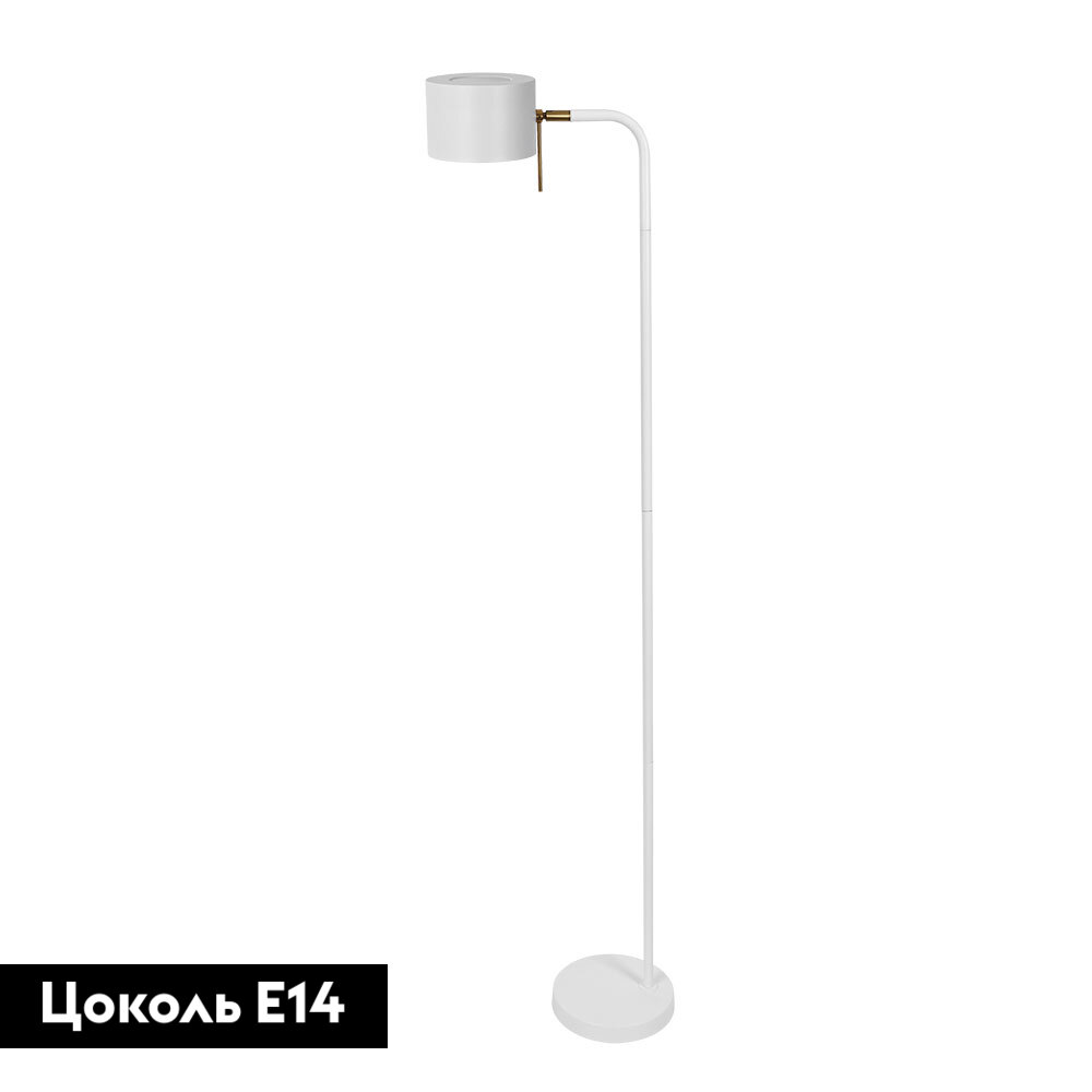 Торшер Arte Lamp Sebastian A7051PN-1WH