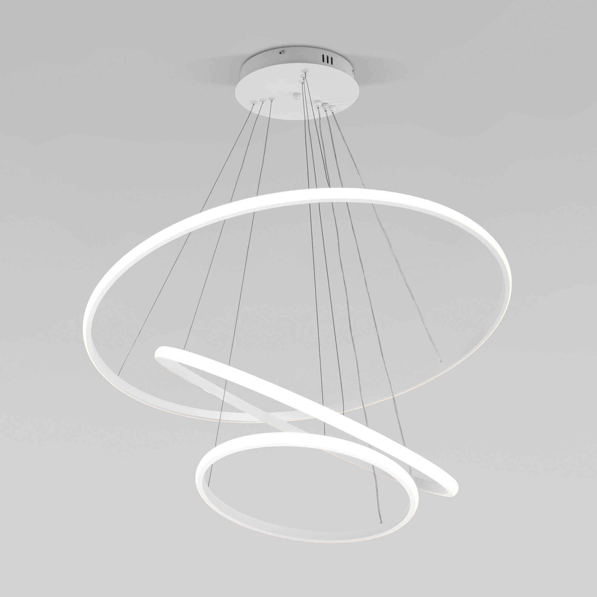 Подвесная люстра Eurosvet Collars 90264/3 белый в Москве