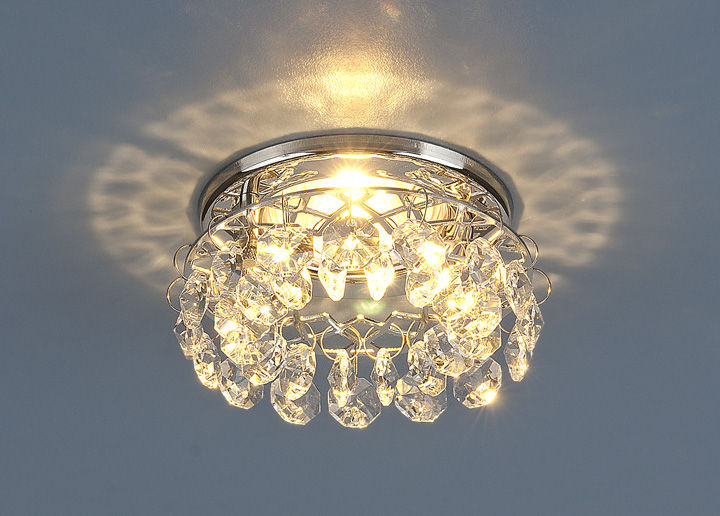 Встраиваемый светильник Elektrostandard 7070 MR16 СH/CL хром/прозрачный 4690389060359