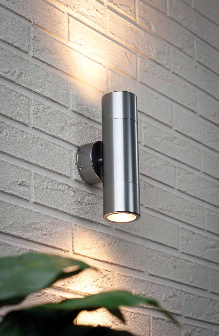 Уличный настенный светодиодный светильник Paulmann Led Flame Eisen 18009