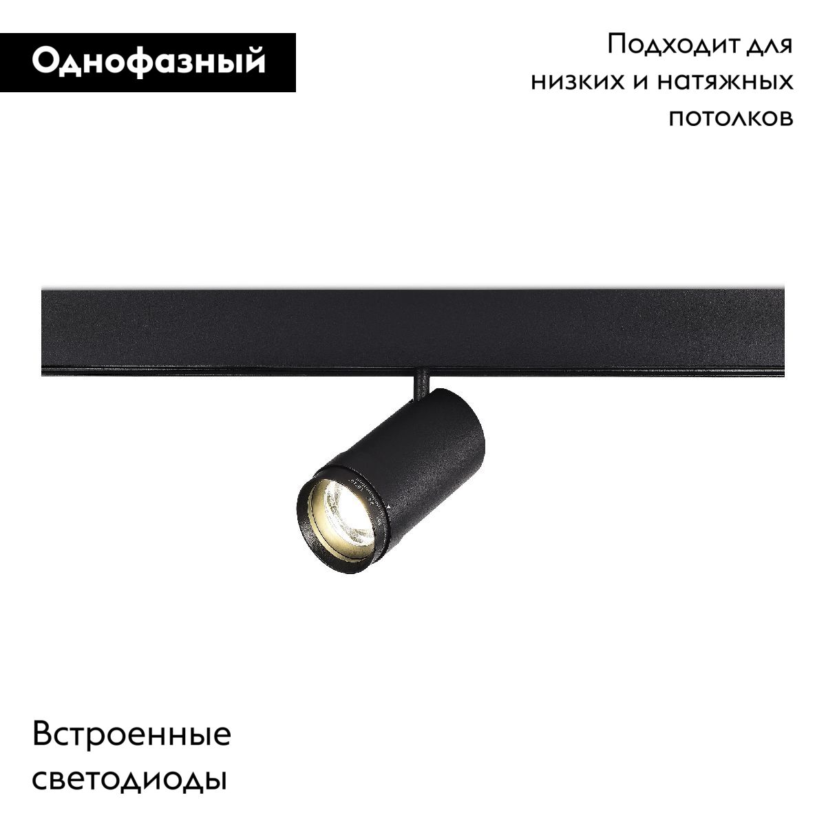 Трековый магнитный однофазный светильник ST Luce Skyline 48 ST357.446.20