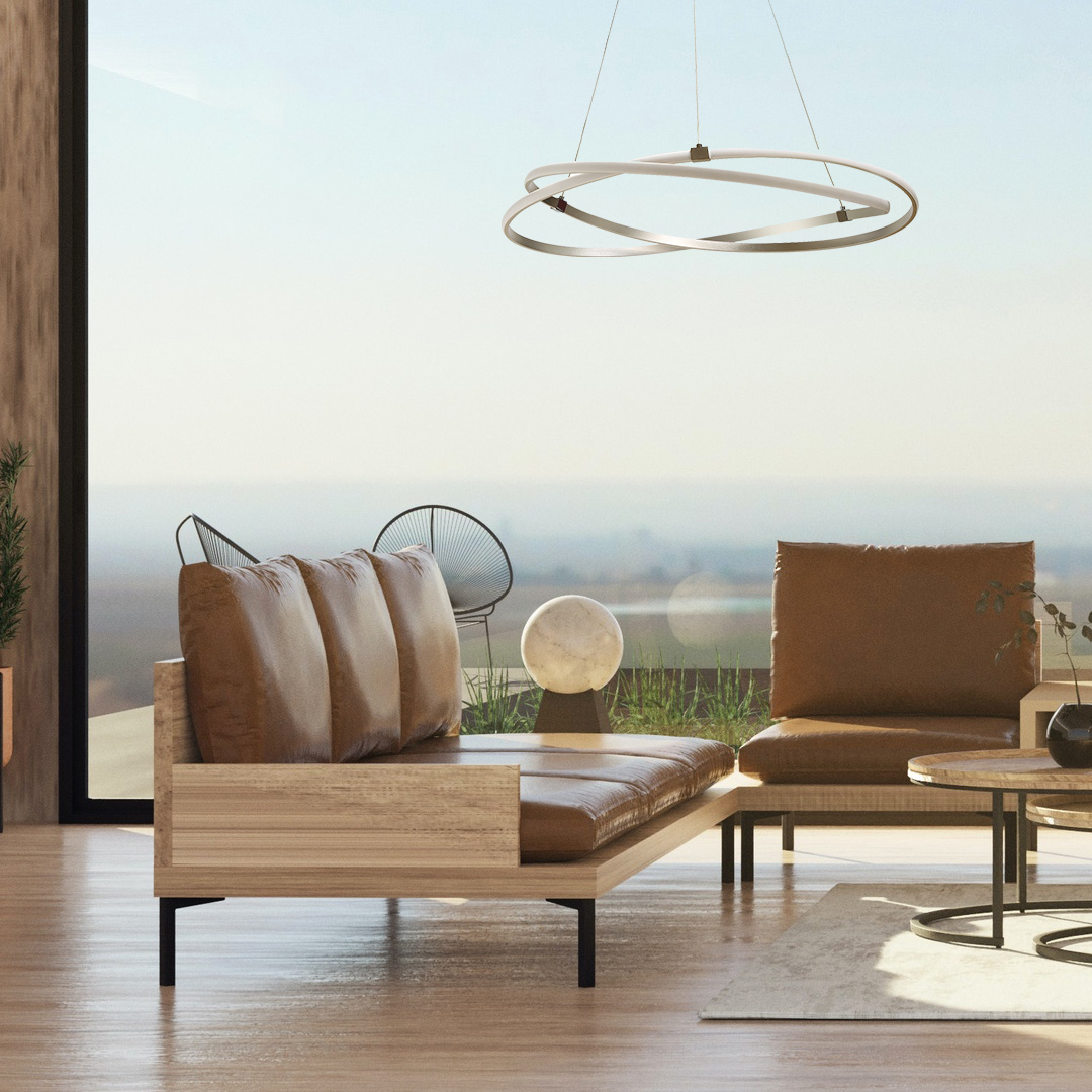 Подвесной светодиодный светильник Mantra Infinity 5380