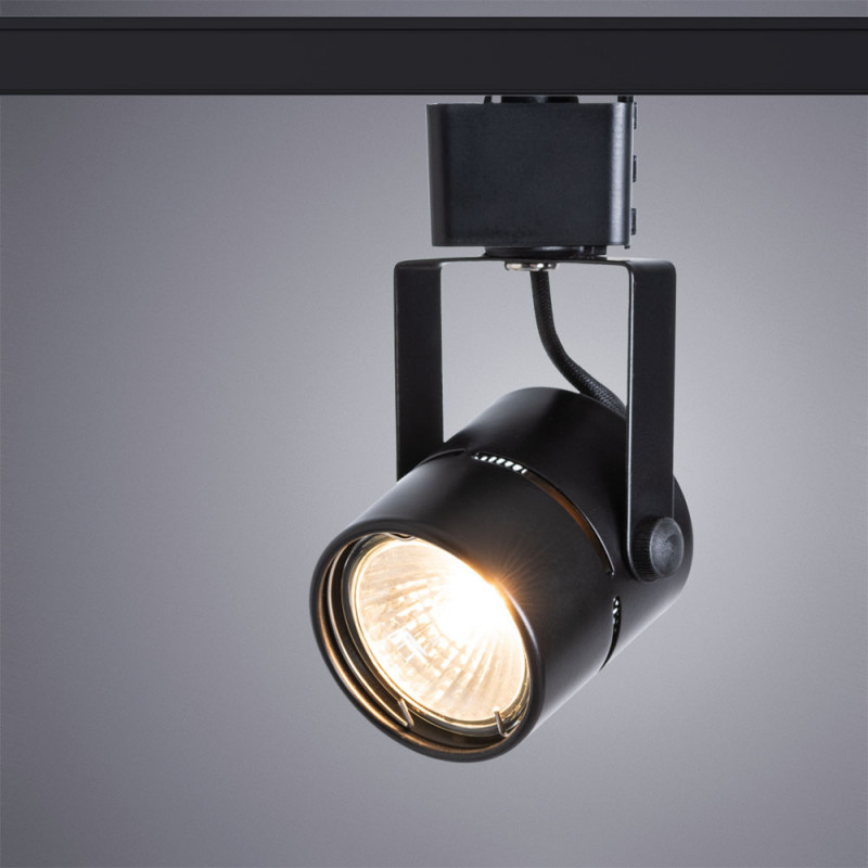 Трековый светильник ARTE Lamp Mizar A1311PL-1BK