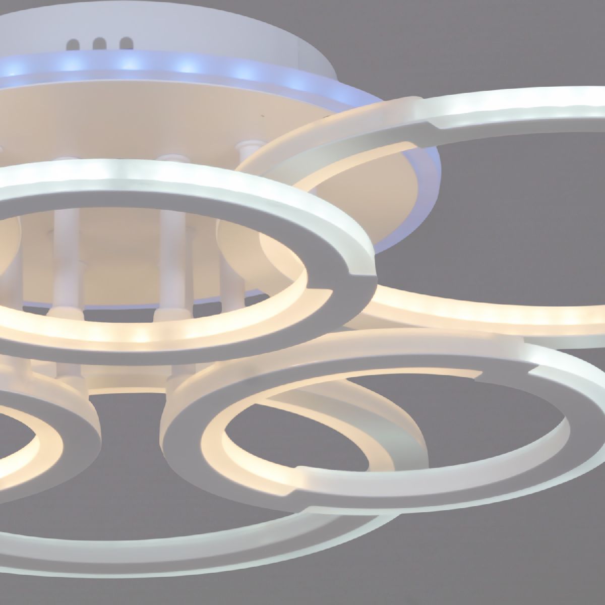 Потолочная люстра Reluce 09820-3.3-3+3A WH (RGB)