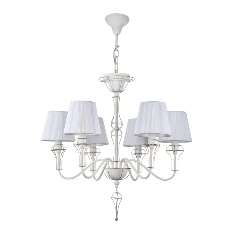 Подвесная люстра Maytoni Frame ARM709-PL-06-W