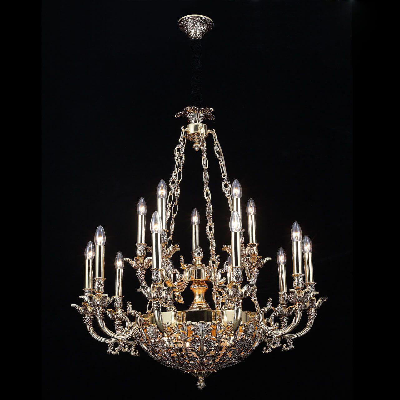 Подвесная люстра Lucia Tucci Firenze 1780.30.4 Antique Gold