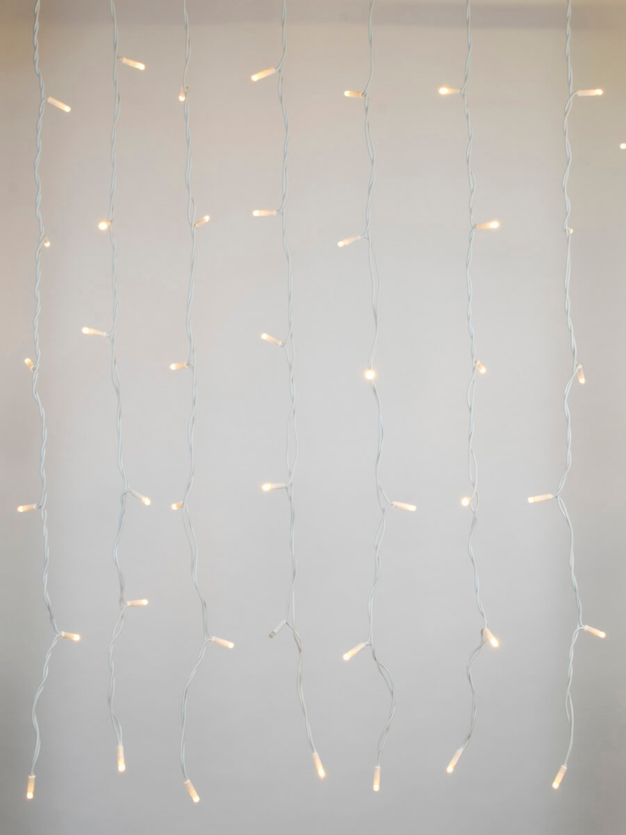 Уличная светодиодная гирлянда Uniel занавес (UL-00003684) теплый белый ULD-C2030-240/TWK Warm White IP67