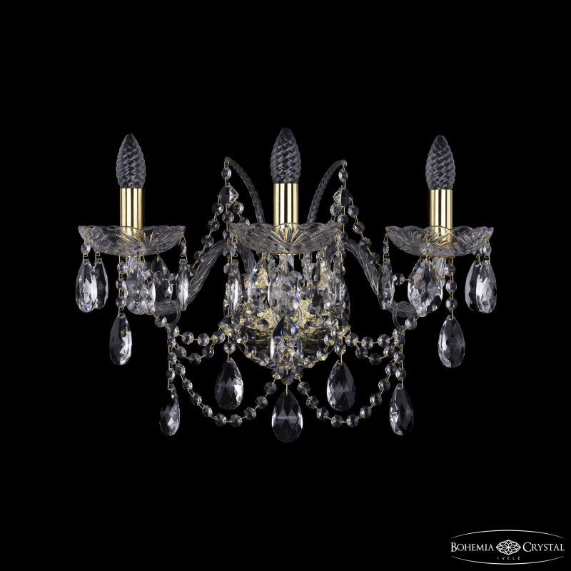 Бра Bohemia Ivele Crystal 1411B/3/195/XL G
