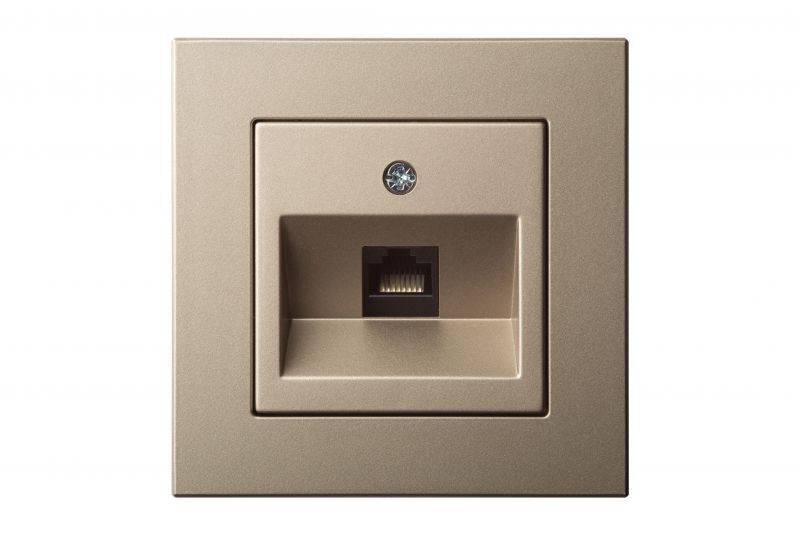 Розетка компьютерная (RJ45) Liregus Epsilon 28-316