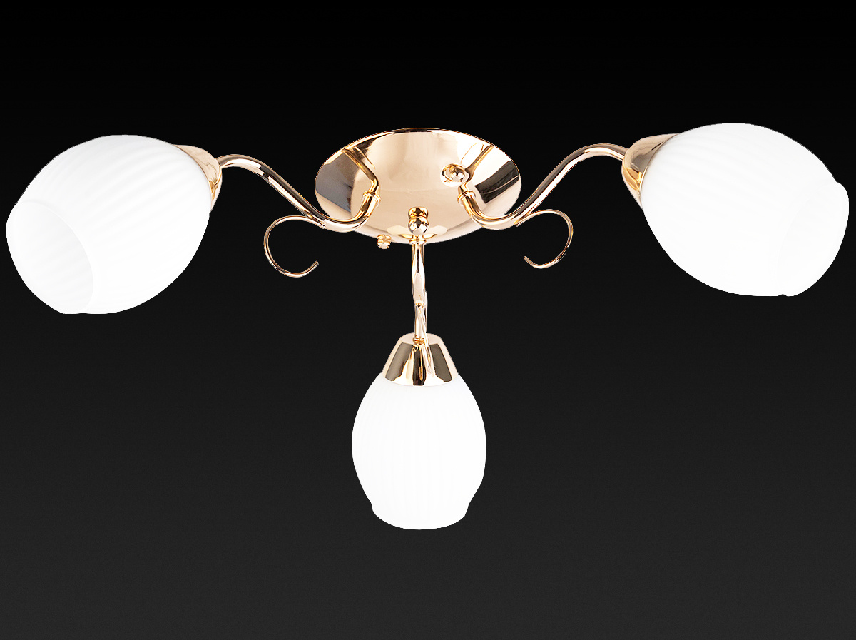 Потолочная люстра Toplight Kristin TL3520X-03FG