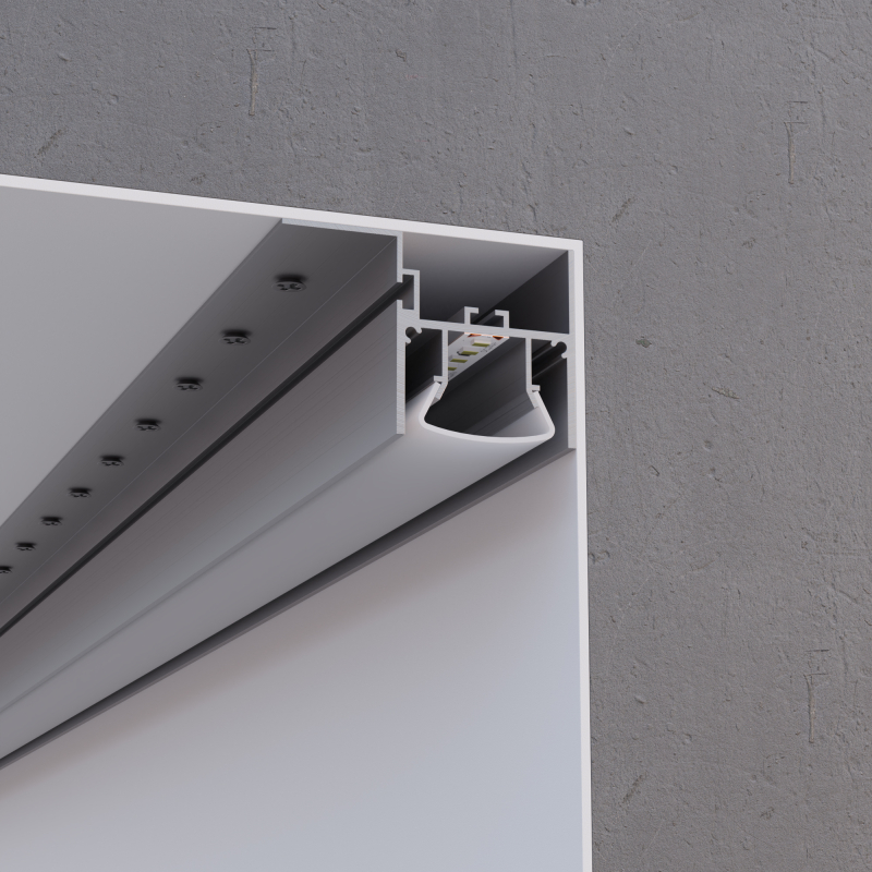 Алюминиевый профиль для натяжного потолка Apeyron 08-54