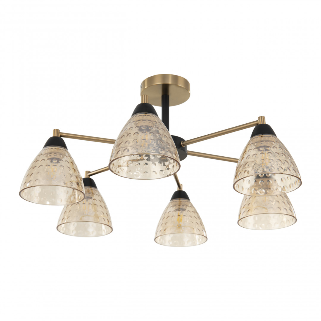 Потолочная люстра Arte Milano Napoli 330754/6 BK+AB