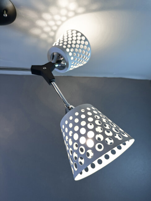 Люстра на штанге Wedo Light Deyzi WD3565/4C-BK-CR-WT