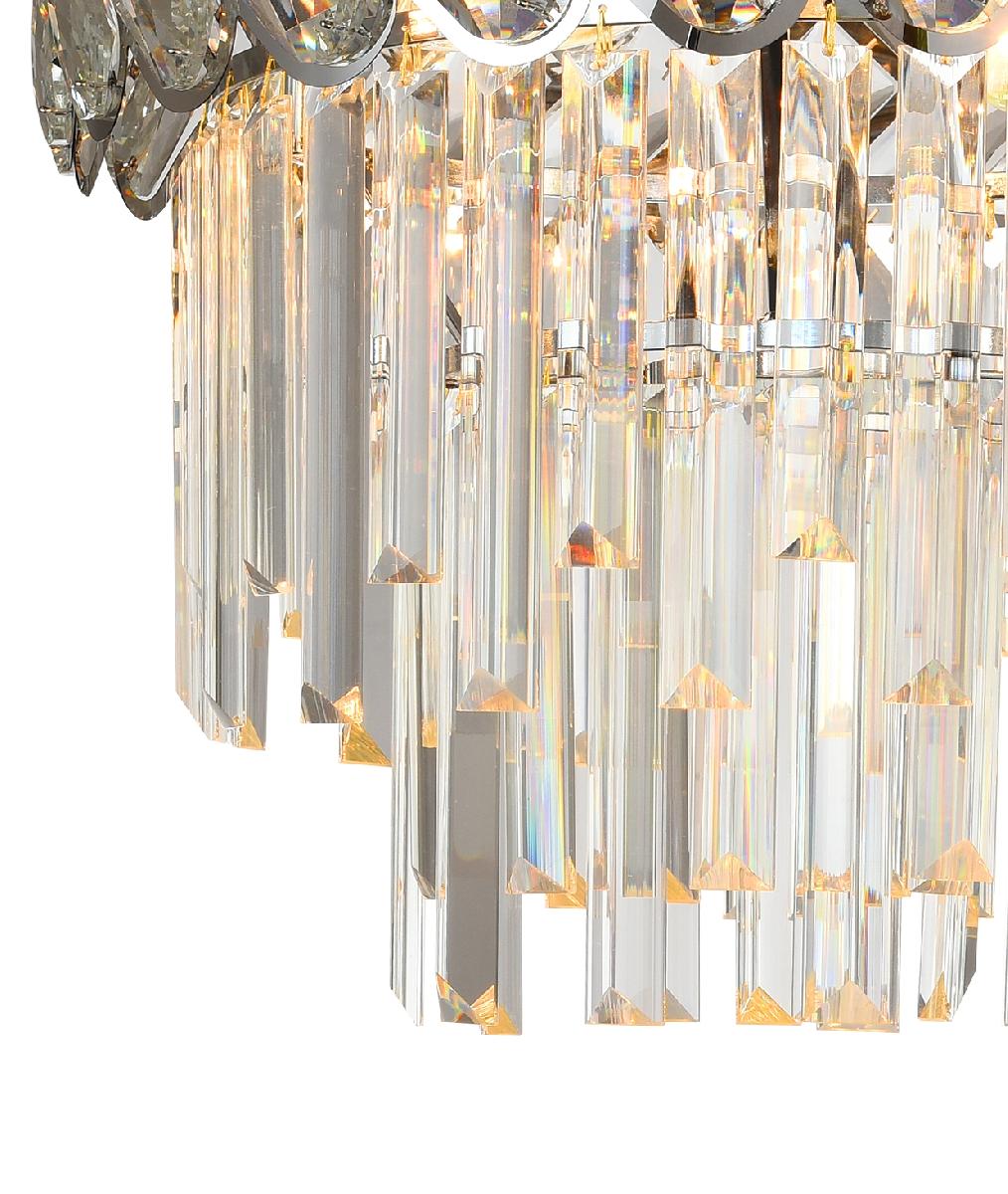 Подвесная люстра Natali Kovaltseva ARMOUR 81436/6C CHROME