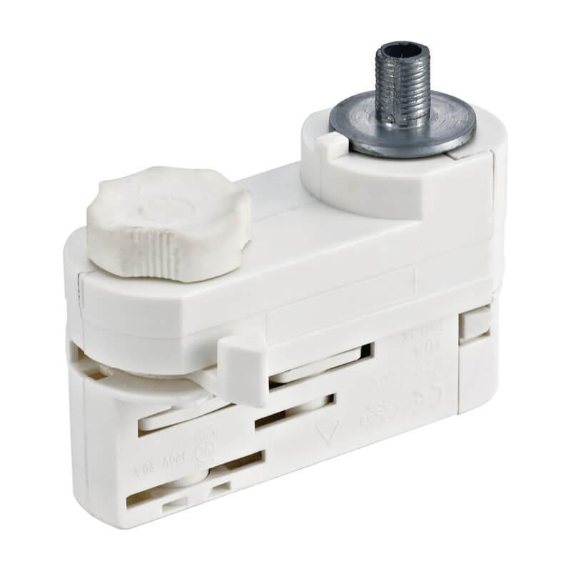 Адаптер для трехфазного шинопровода (09789) Uniel UBX-A61 Silver