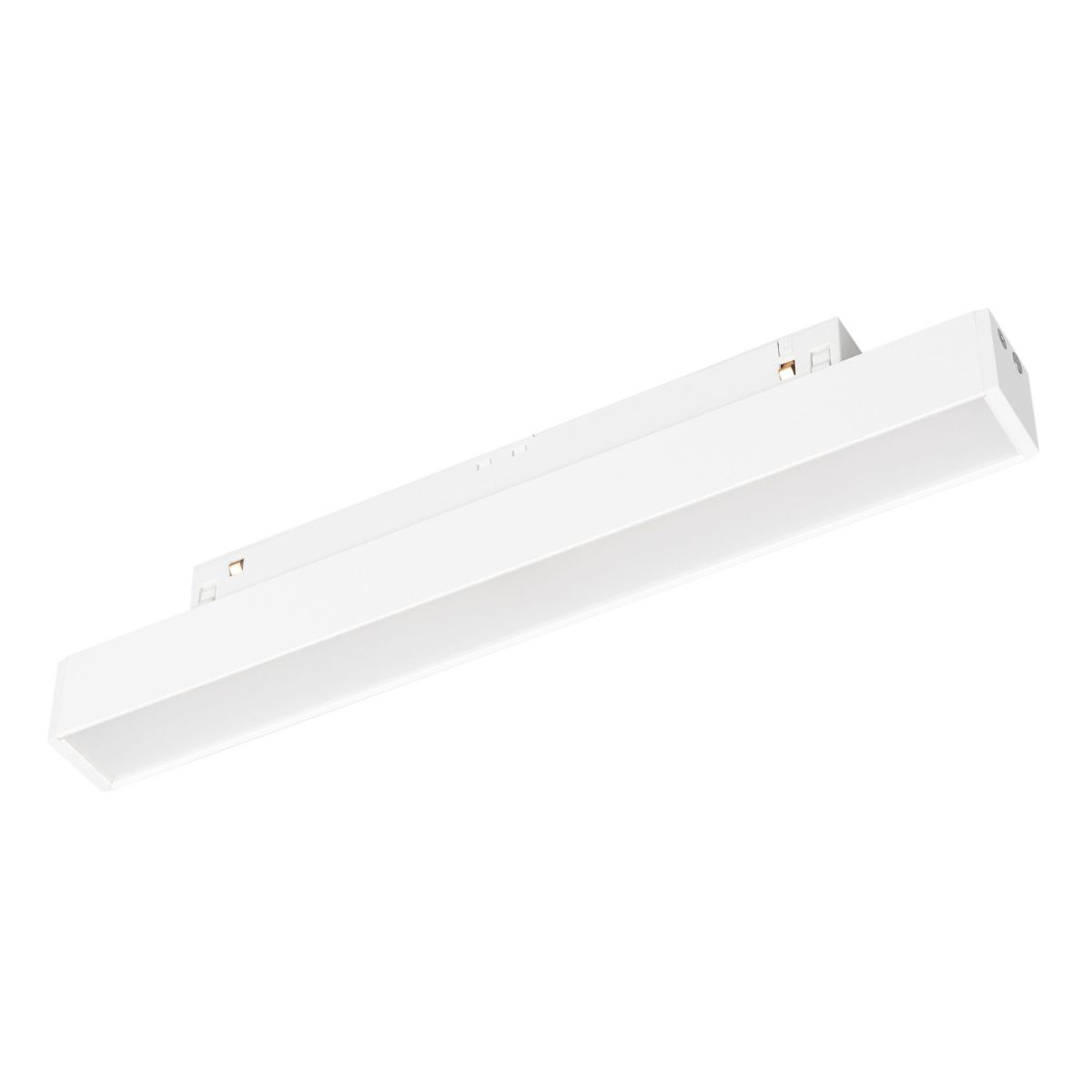 Трековый магнитный светильник Arlight MAG-ORIENT-FLAT-L235-8W Warm3000 (WH, 100 deg, 48V, DALI) 035835(1)