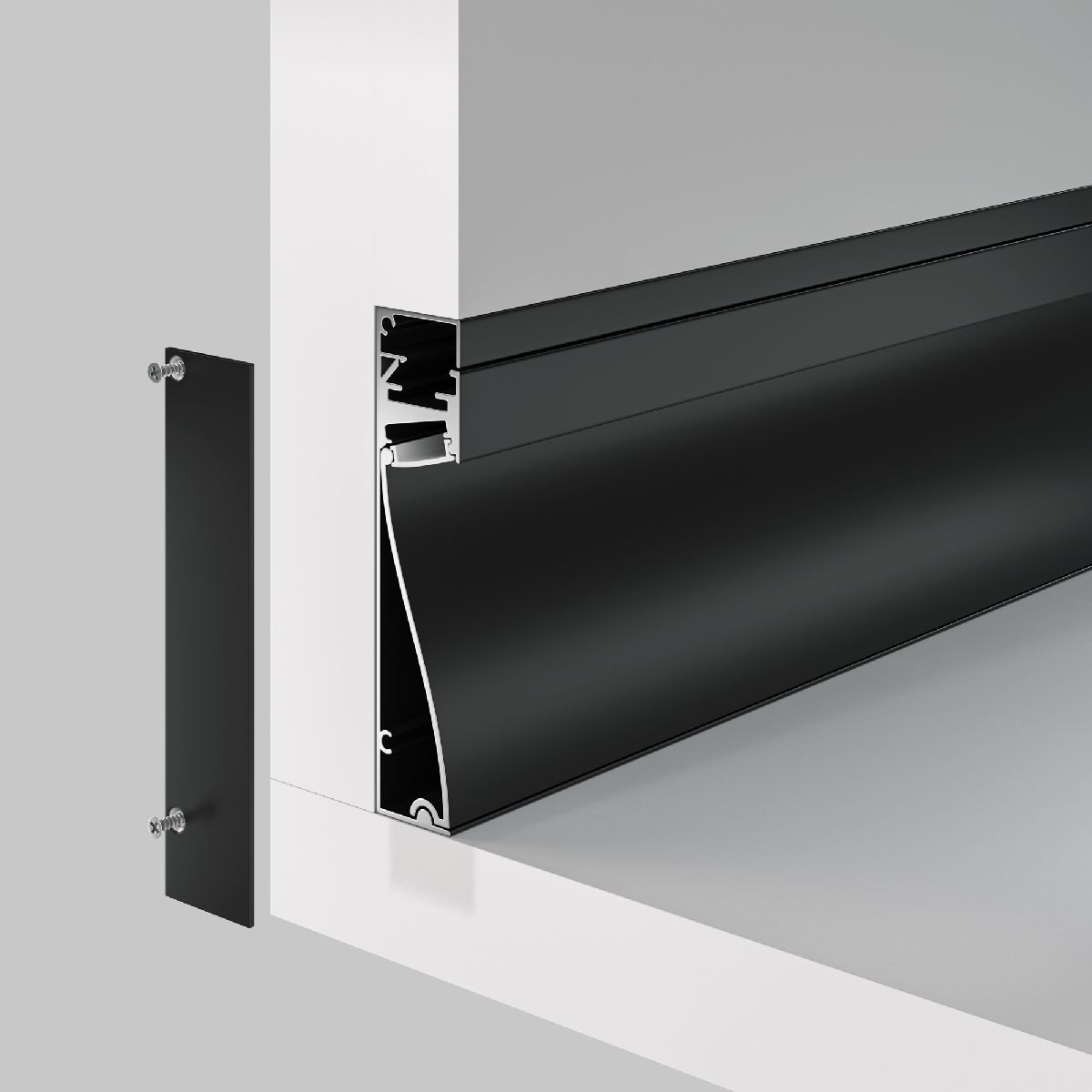 Алюминиевый профиль Maytoni Led strip ALM-8018-B-2M