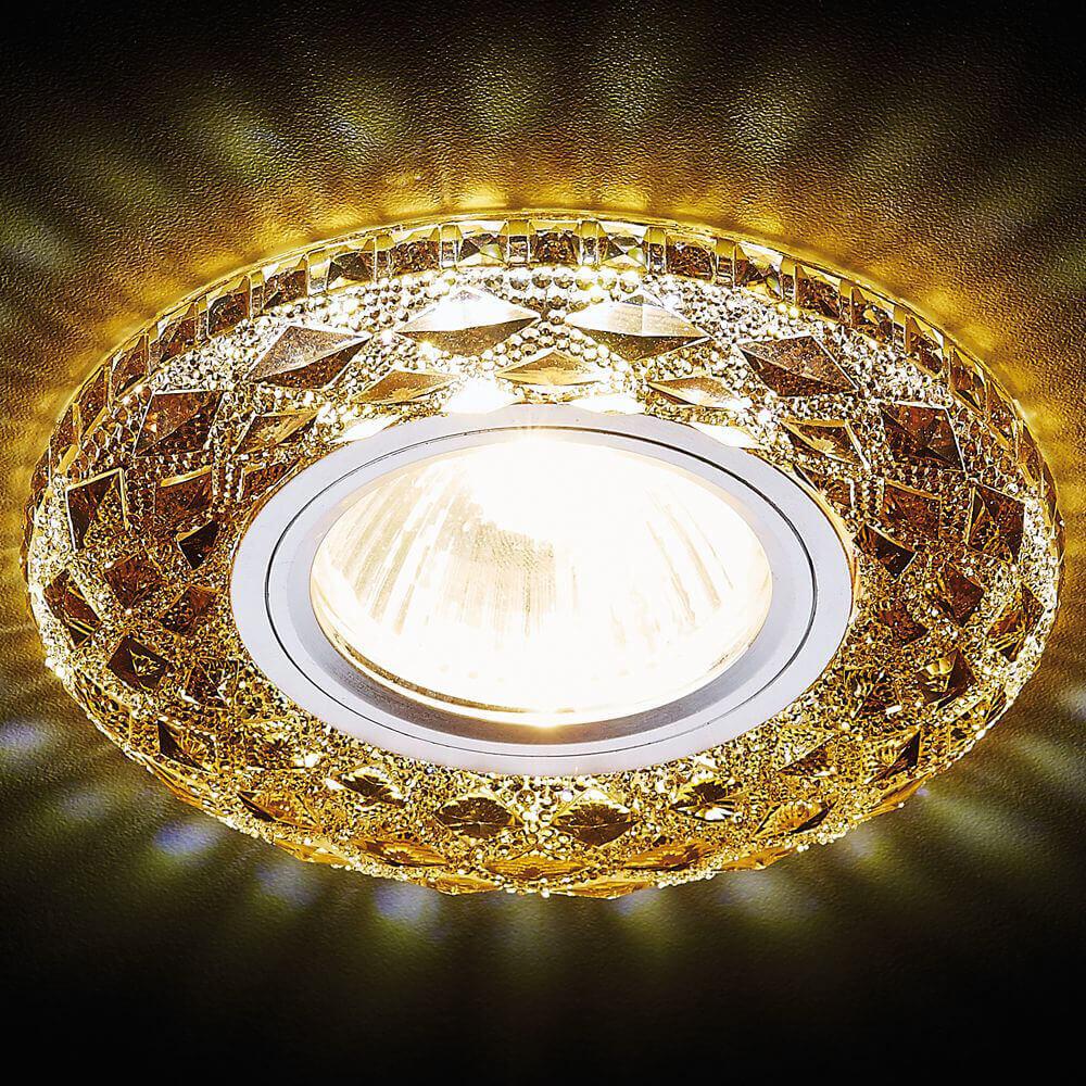 Встраиваемый светодиодный светильник Ambrella Light Led S272 CL/WW