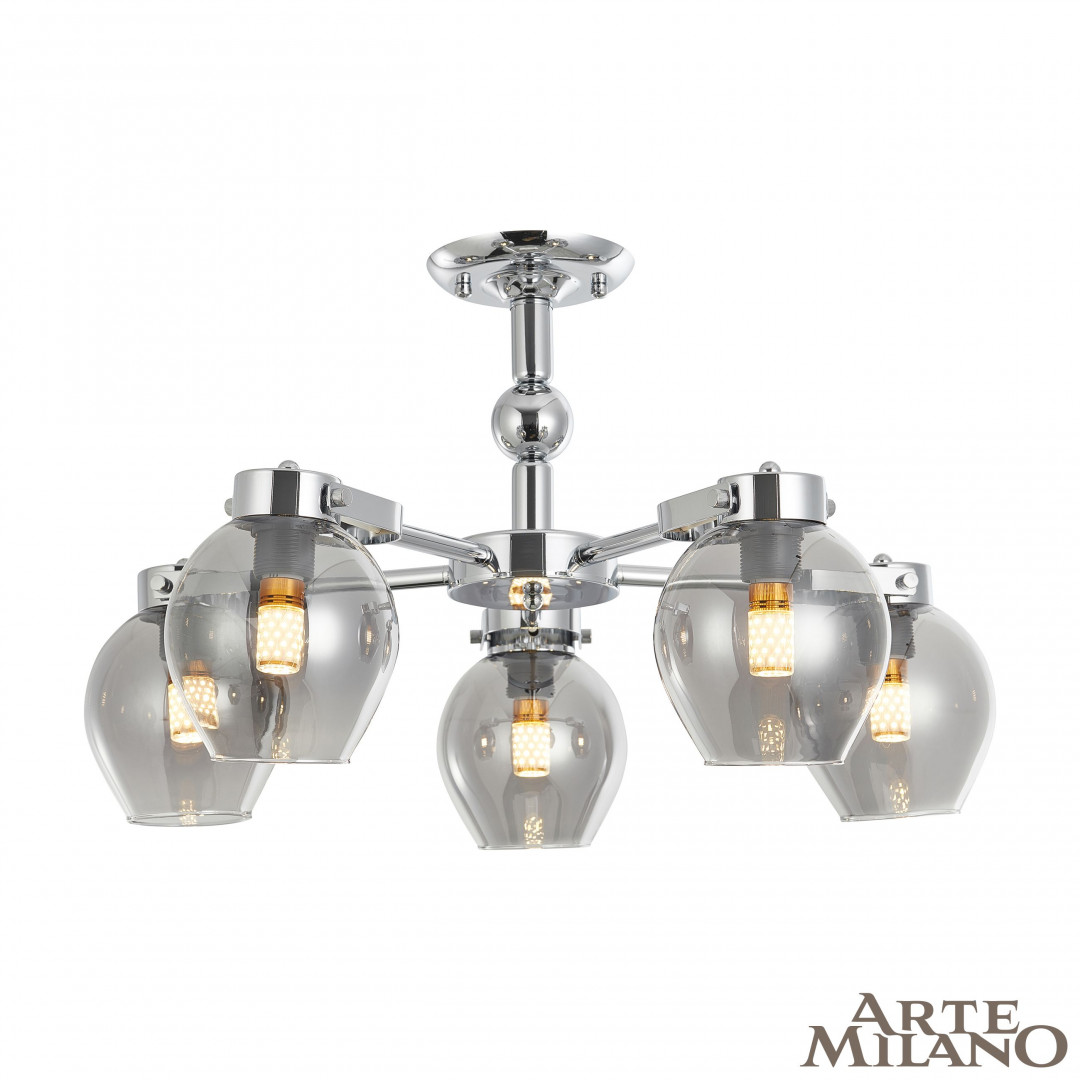 Люстра на штанге Arte Milano Neapolis 273307/5 Ni