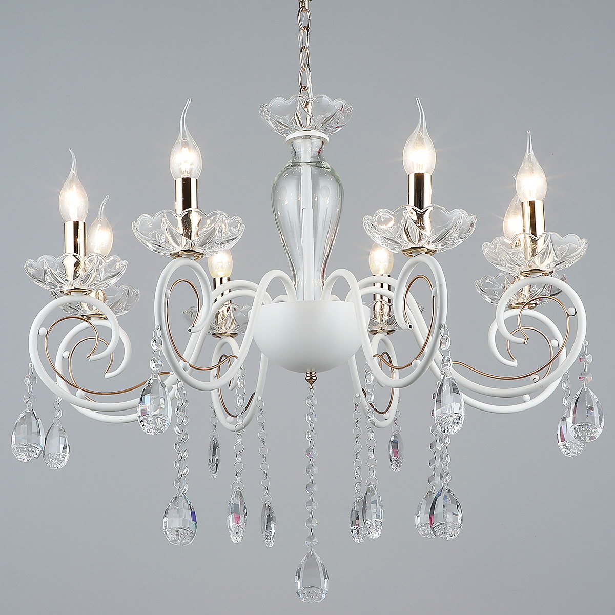 Подвесная люстра Reluce 03950-0.4-08 WT+FGD