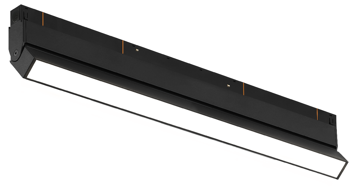 Трековый магнитный светильник iLedex Vision 4822-004-L602-24W-110DG-3000K-BK