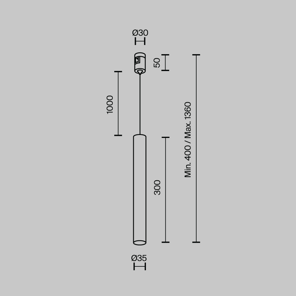 Трековый магнитный светильник Maytoni Focus LED TR155-1-5W4K-BS