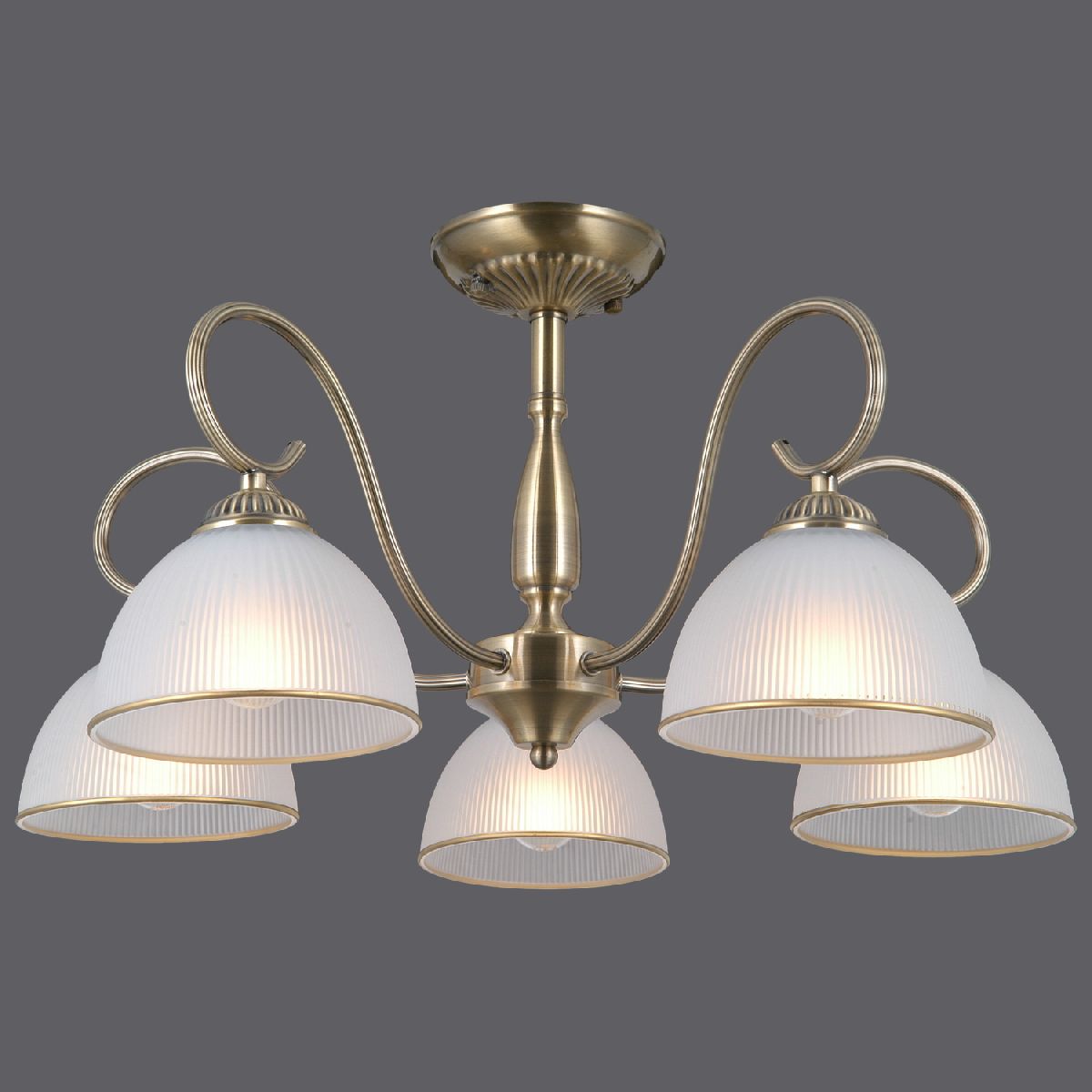 Люстра на штанге Illumico IL0621-5CSQ-24 AB CAPELLA