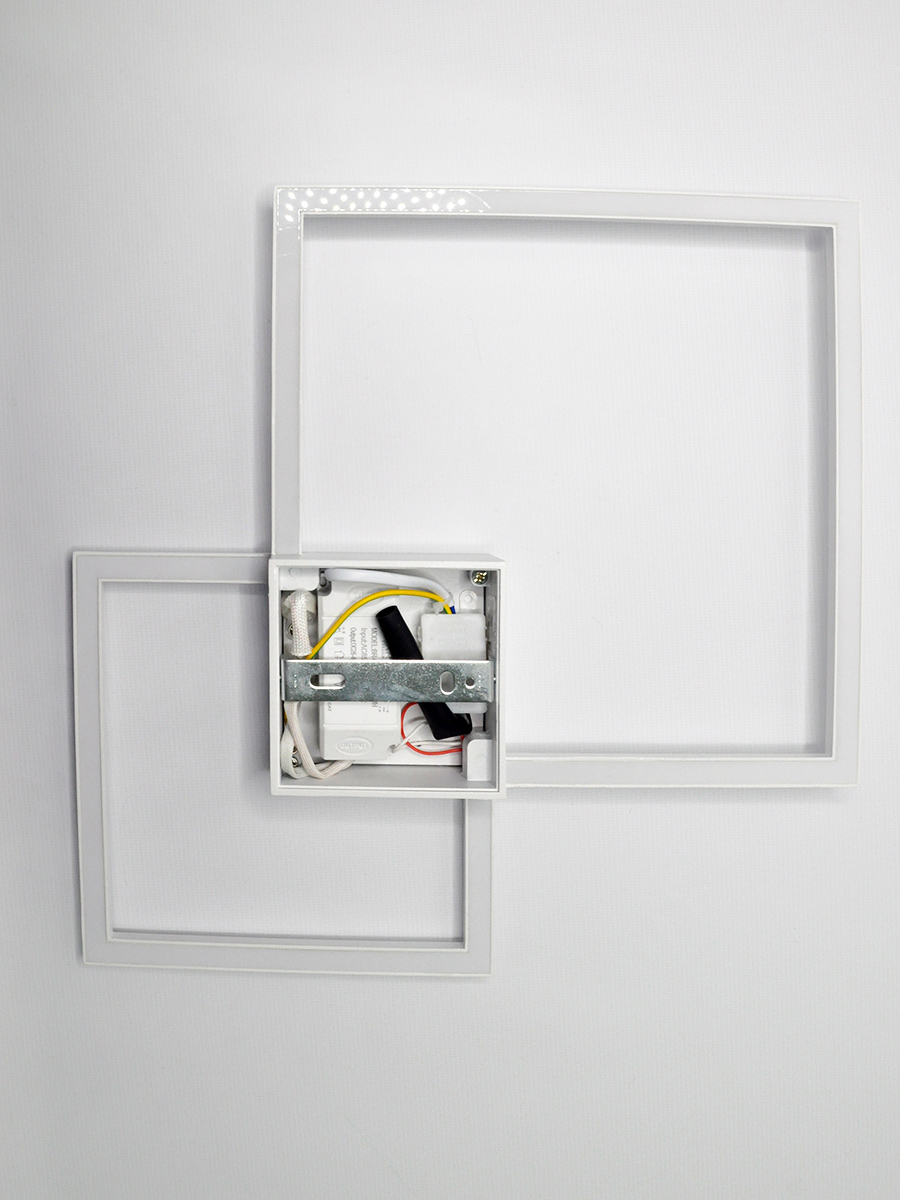 Настенный светильник Elvan BR-46224-24W-WW-Wh