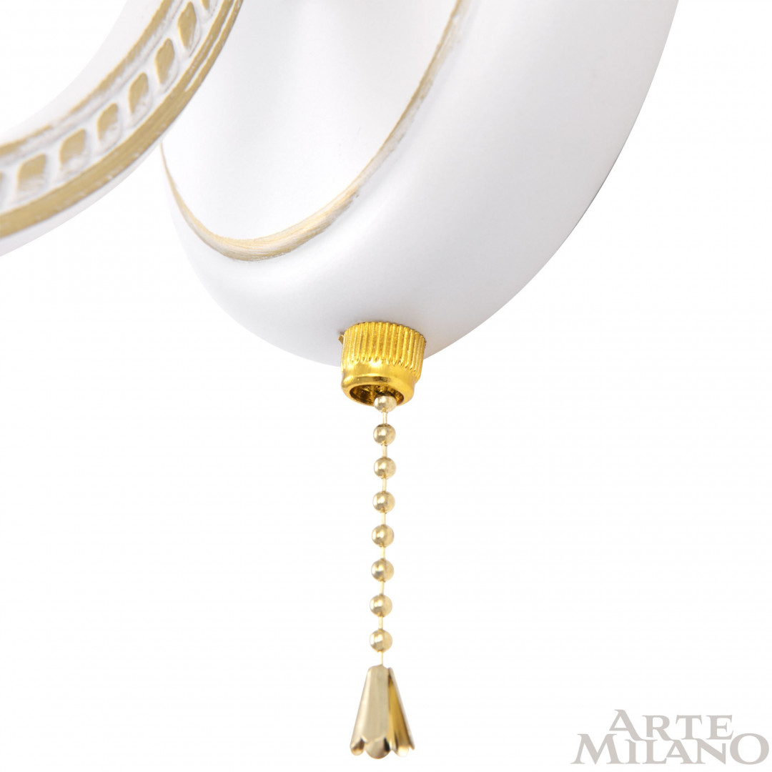 Бра Arte Milano 342837/1W WT+G