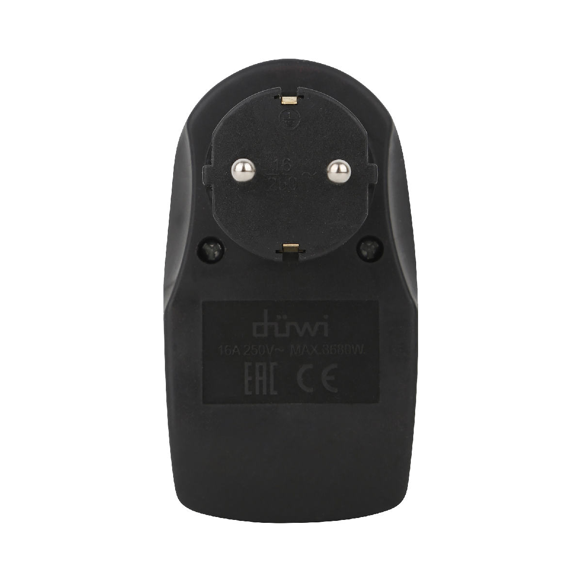 Адаптер 1 гнездо + 2 USB порта на евро вилку Duwi 27419 3