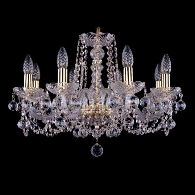 Подвесная люстра Bohemia Ivele 1402/8/195/G/Balls