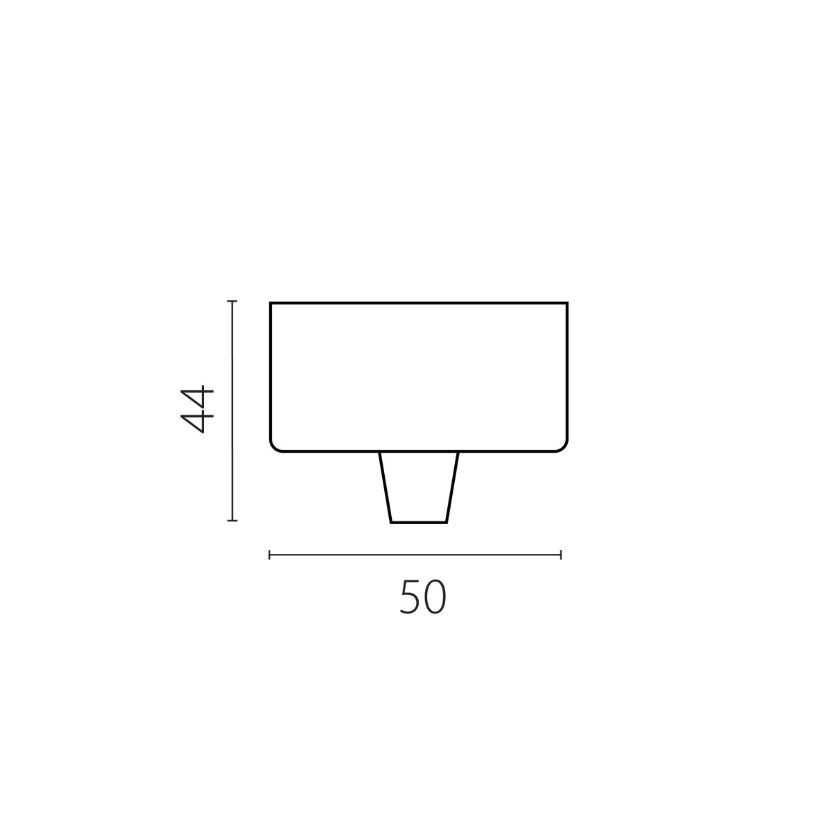 Чаша потолочная накладная 50 д/подвода питания 510117 на 48В черная Lightstar Due Hermes 510017