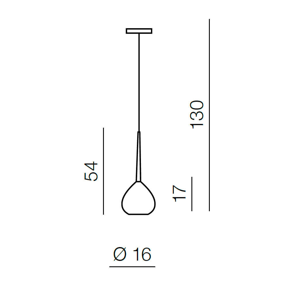Подвесной светильник Azzardo Aga 1 AZ1061