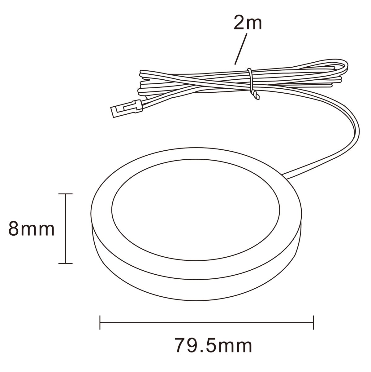 Накладной мебельный светильник Lightstar Mobiled 036530
